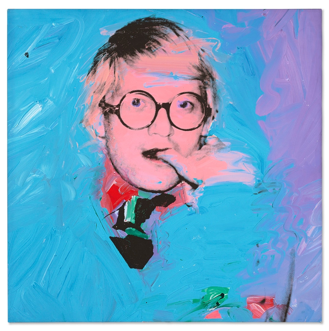Andy Warhol David Hockney Clive Davis Collection