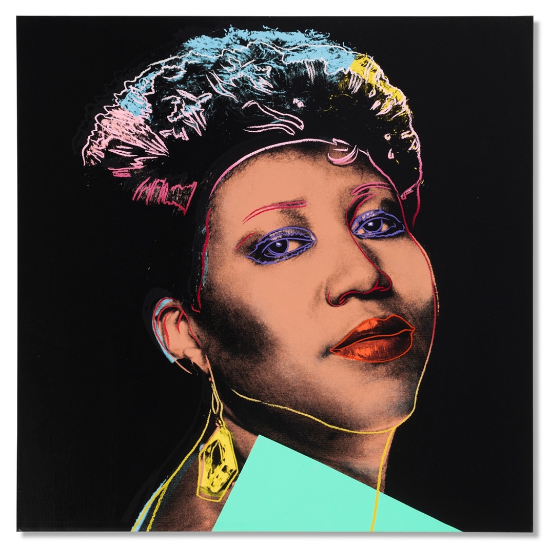 Andy Warhol Aretha Franklin Clive Davis Collection