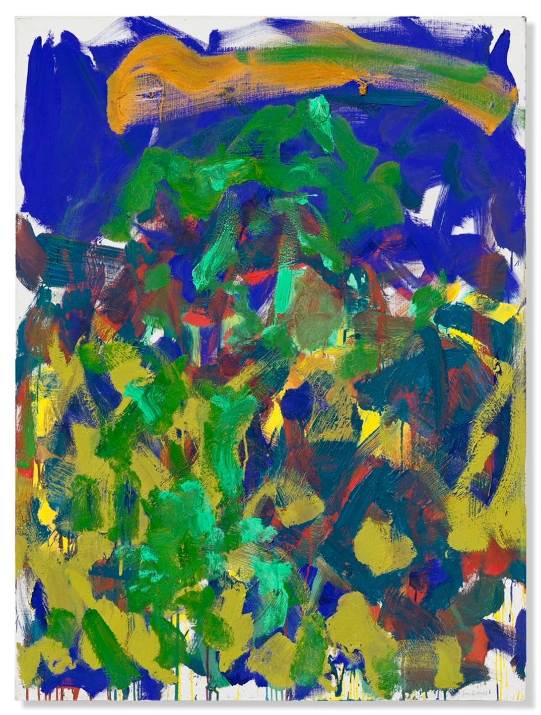 Joan Mitchell Untitled 1992 Clive Davis Collection