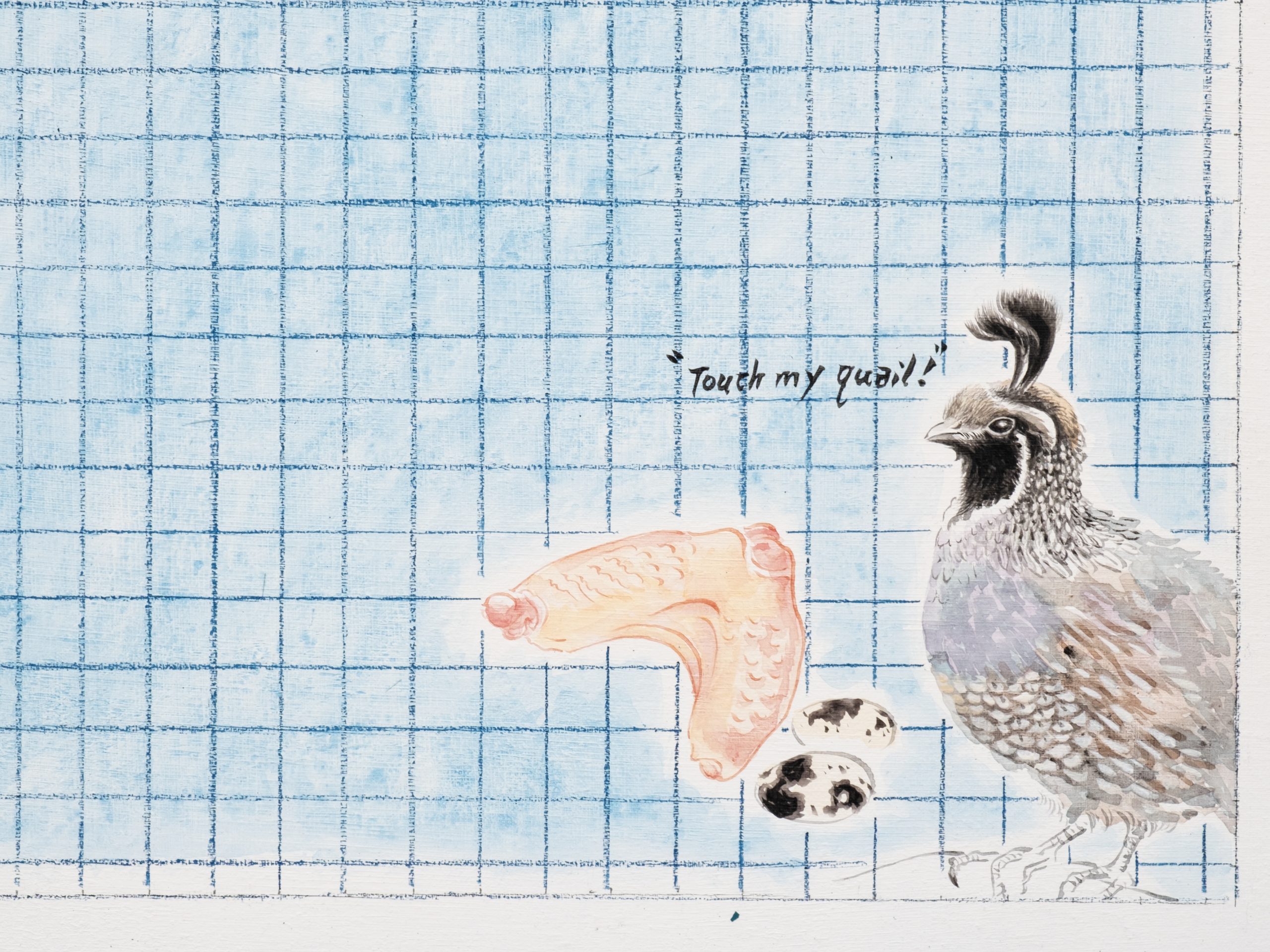 Evelyn Taocheng Wang detail Mr Darcey Jumping into My Darcey's Lake 2026
