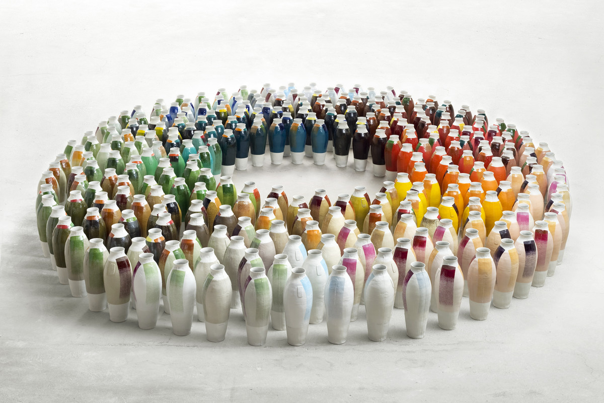 Hella Jongerius Coloured Vases Series 3 2010