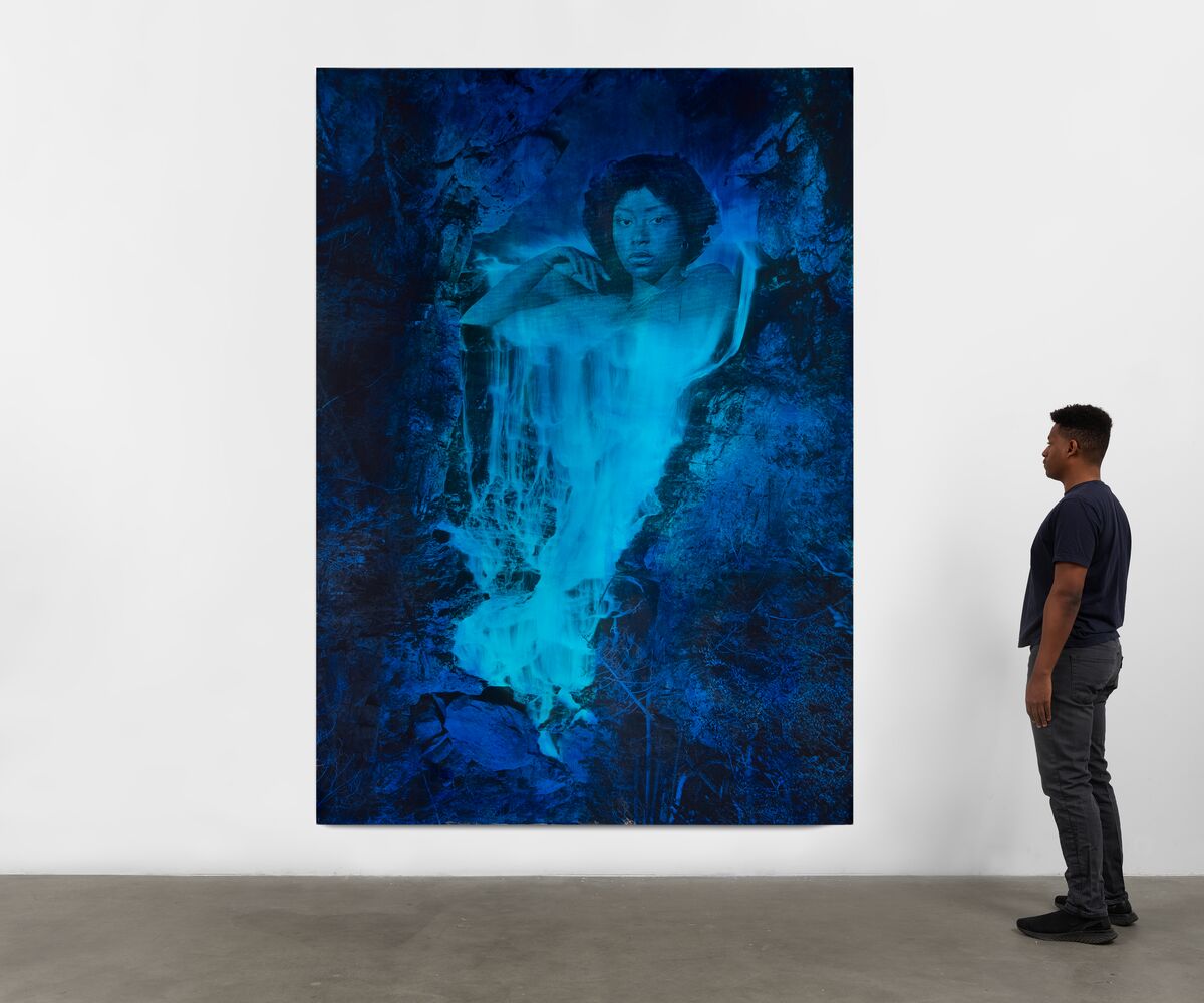 Lorna Simpson Night Fall 2023 installation view