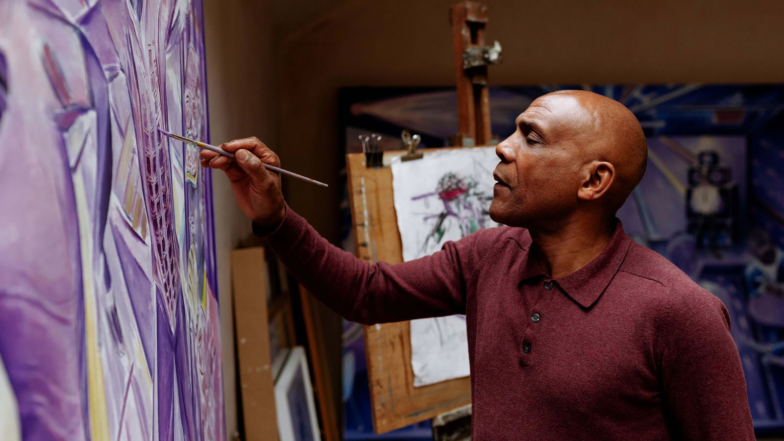 Denzil Forrester portrait