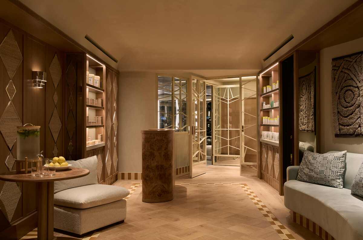 Interior of The Newman hotel in Fitzrovia, London
