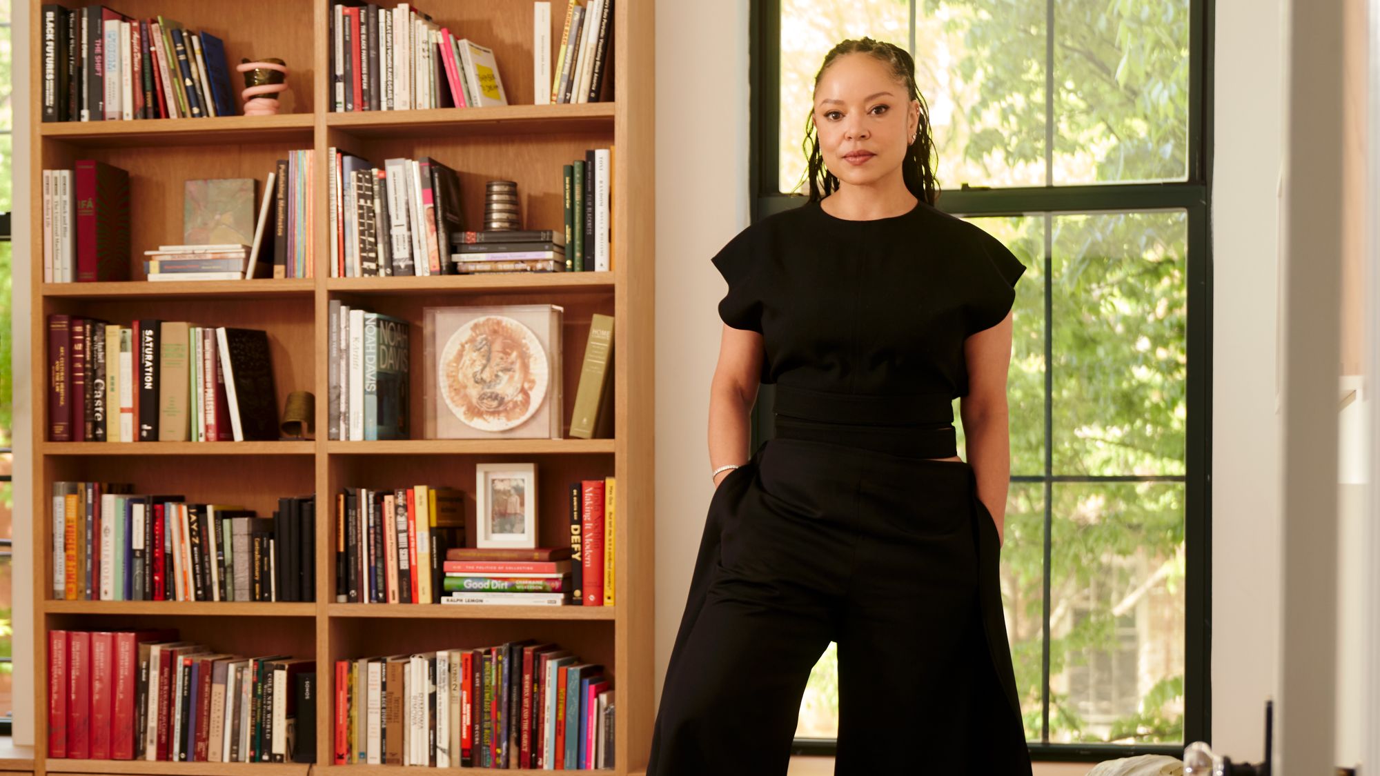 Joeonna Bellorado-Samuels at home, from Architectural Digest, October 2026. Photograph: Seth Caplan; styling Dorcia Kelley.