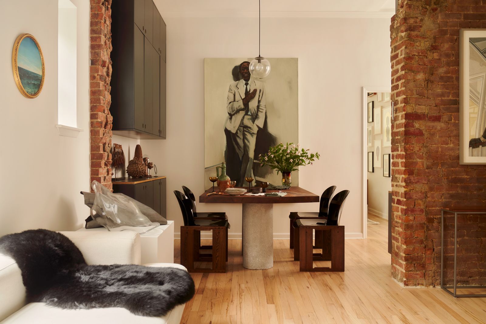 Dining room of Joeonna Bellorado-Samuels, photographed for Architectural Digest, 2026. Photograph: Seth Caplan; styling Dorcia Kelley.