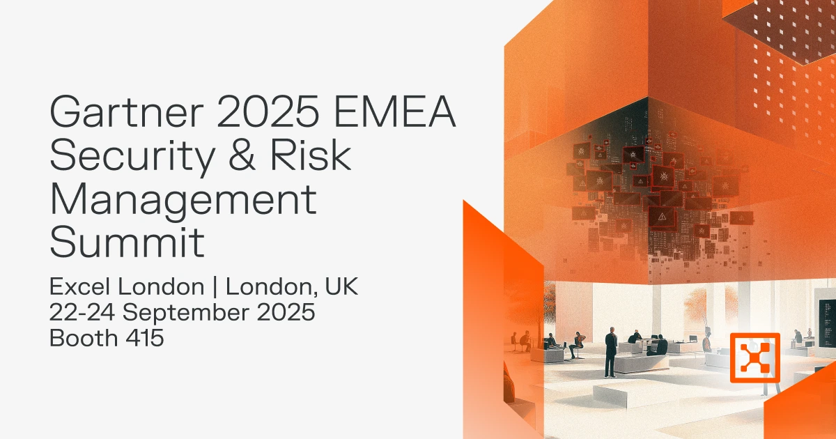 Gartner 2025 EMEA Security & Risk Management Summit — Illumio event banner