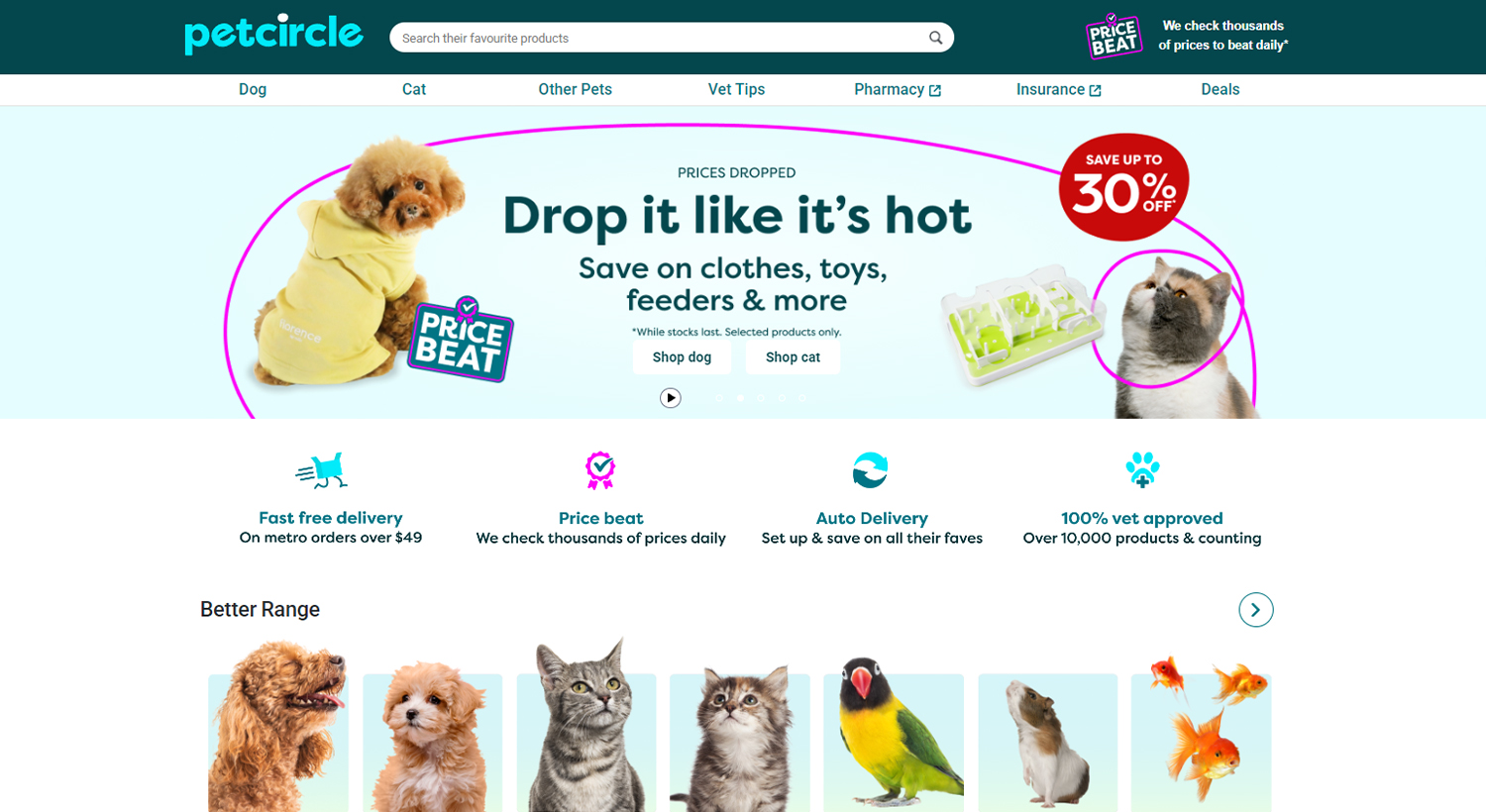 Pet Circle is one successful Australian pet brand that leveraged emerging technology to create a seamless, convenient shopping experience.