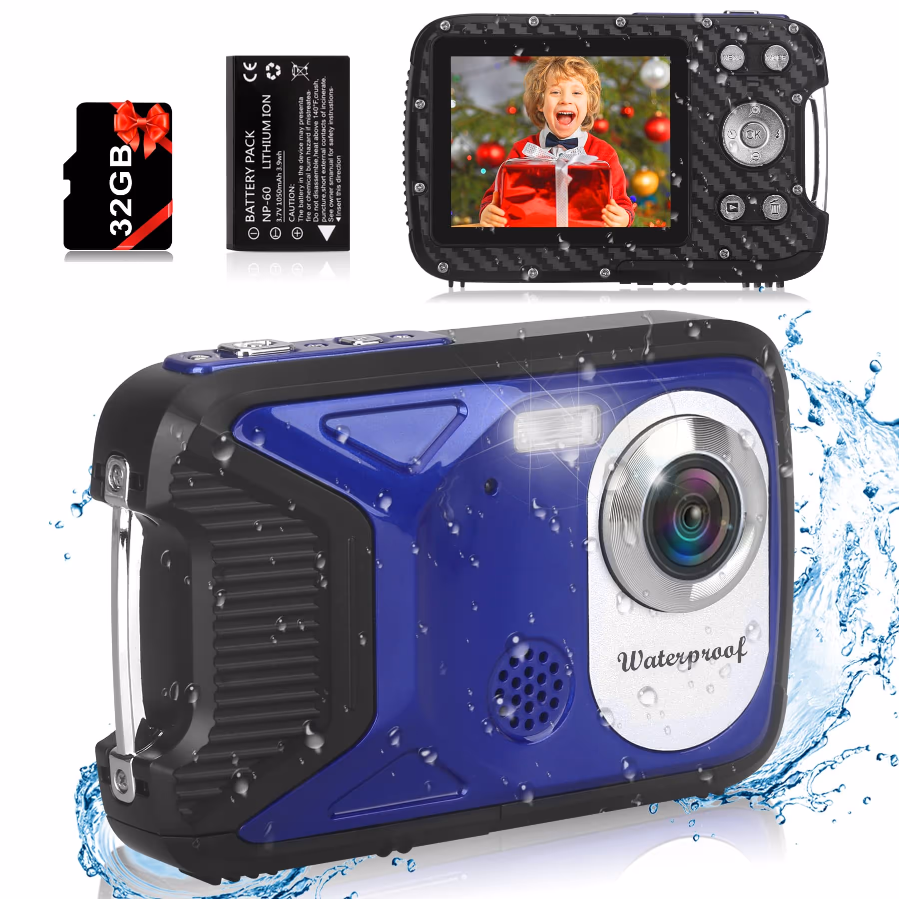 Rawiemy Waterproof Digital Camera