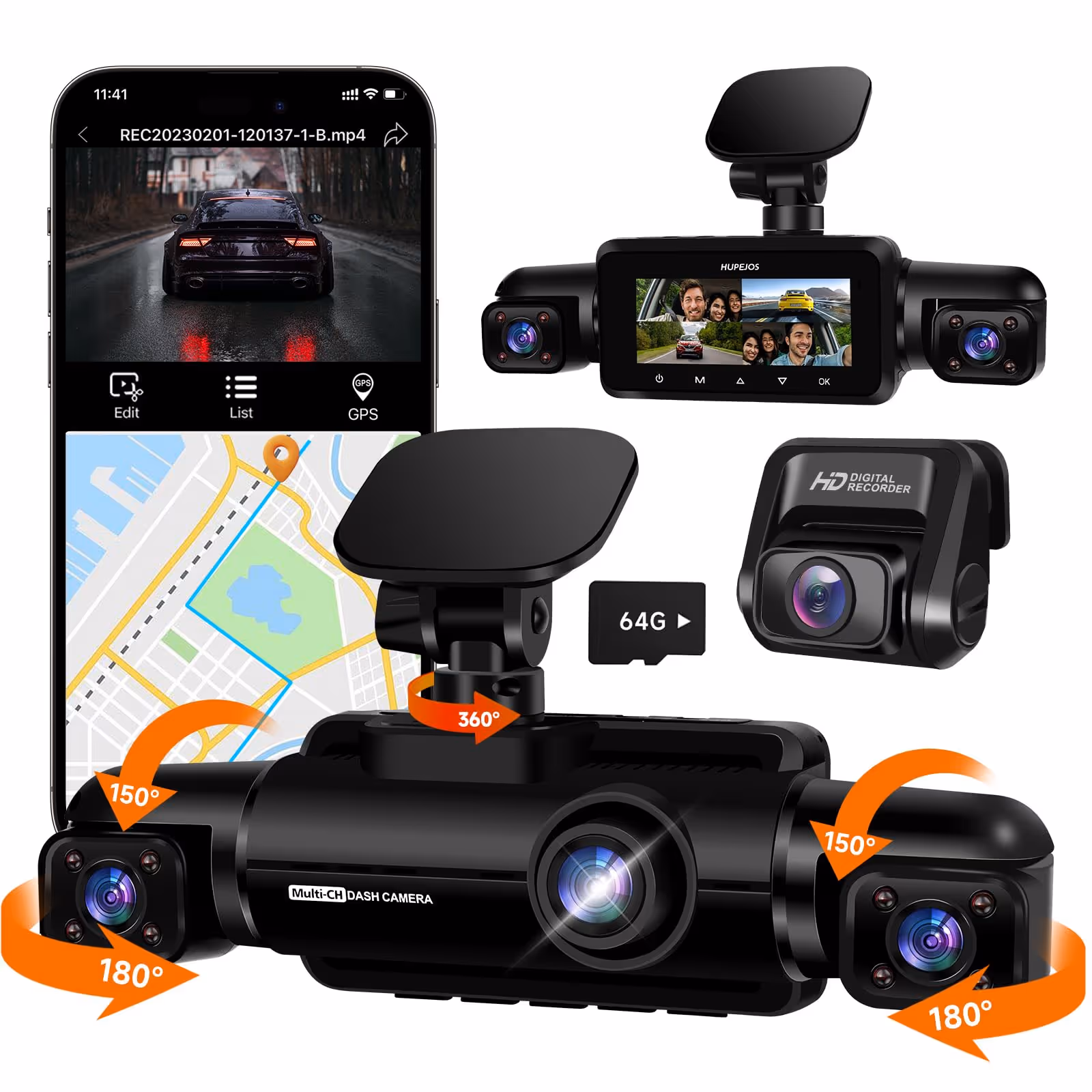 Neideso N300 Dash Cam