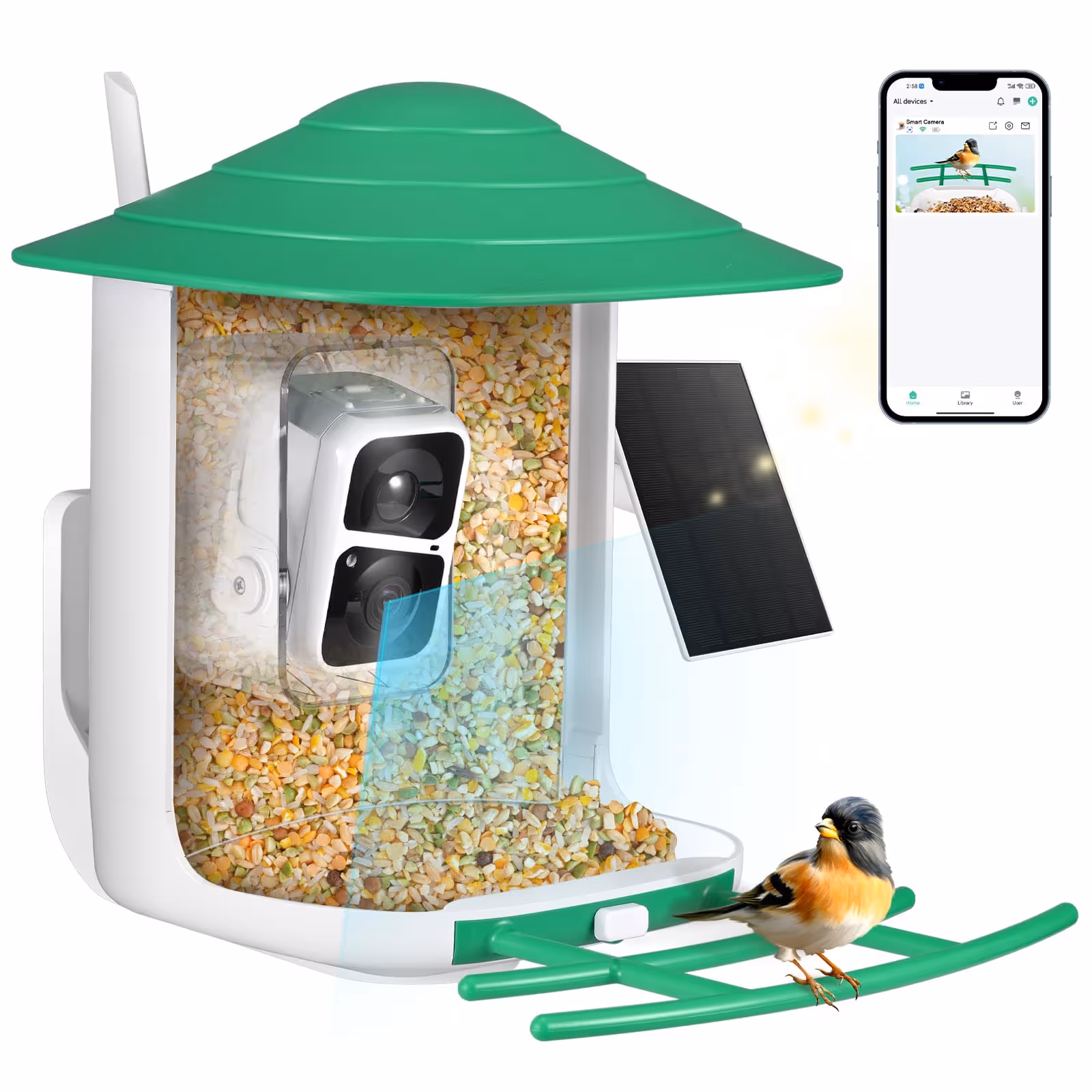 LIVOSA Smart Bird Feeder with Camera