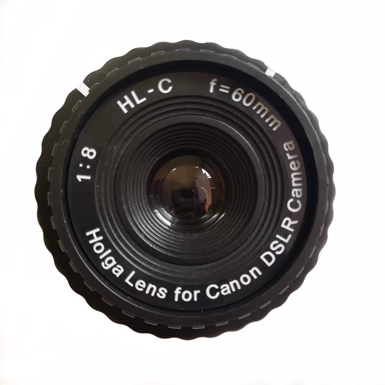 Holga HL-C 60mm f/8 Lens for Canon DSLR Camera(Black)