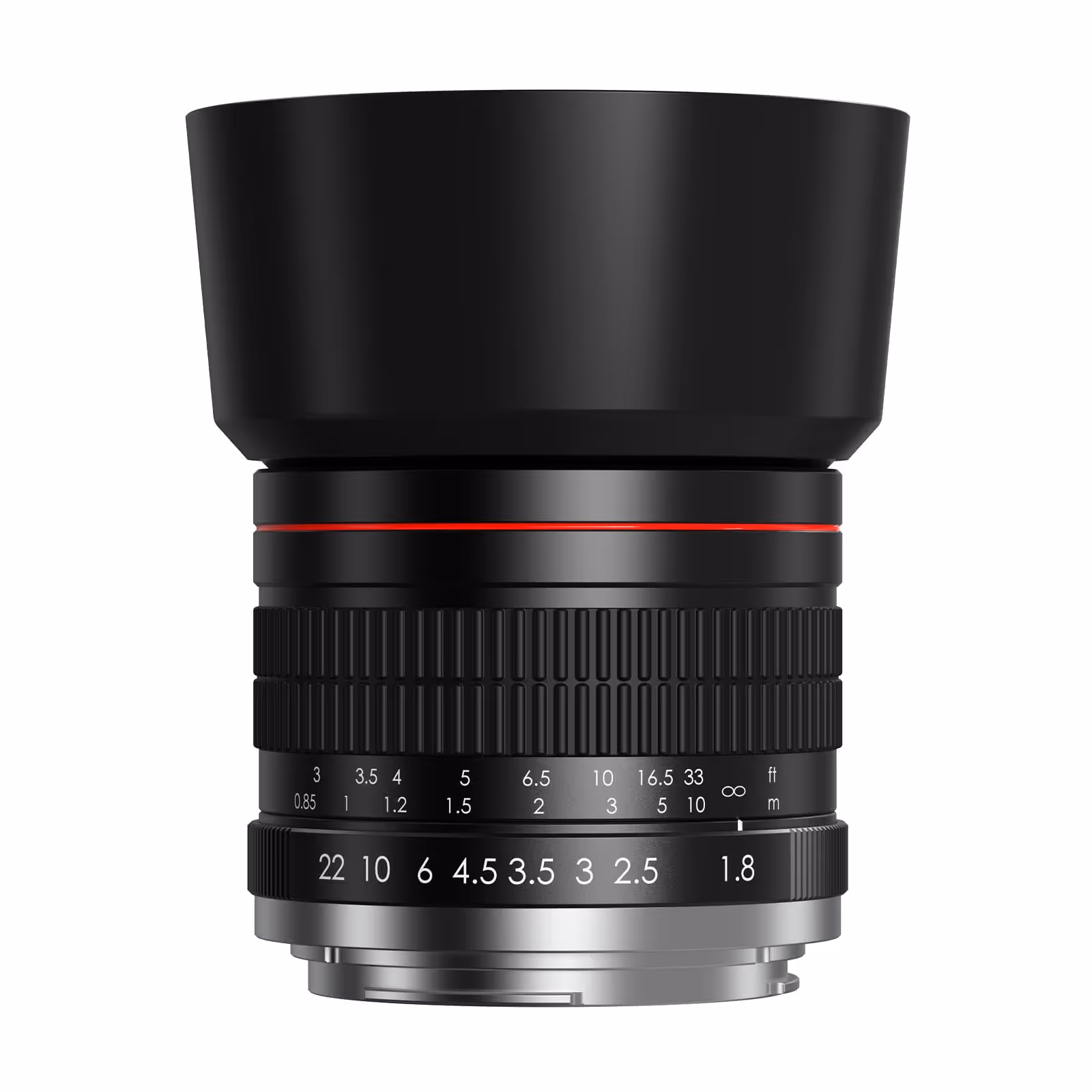 Lightdow 85mm F1.8 Medium Telephoto Manual Focus Full Frame Portrait Lens