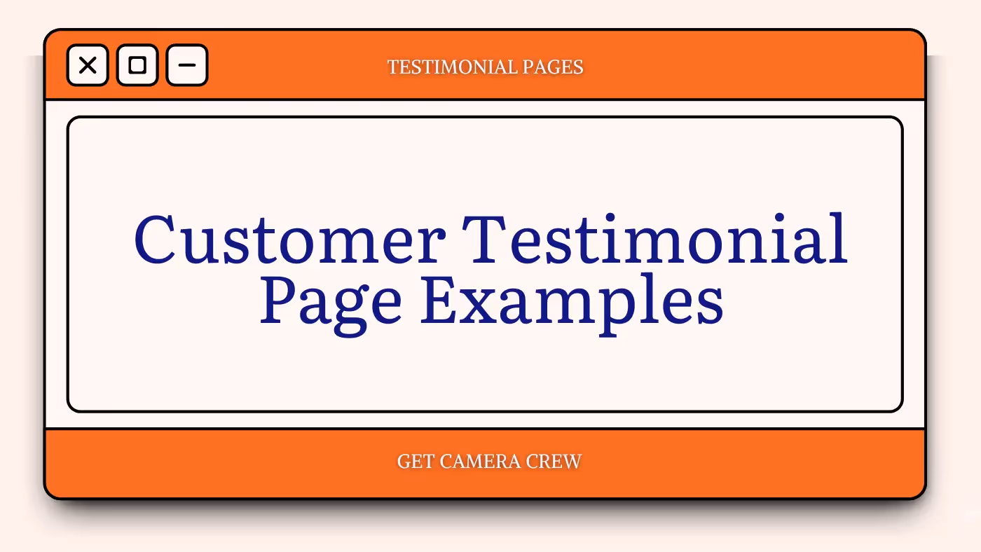 Customer Testimonial Page Examples
