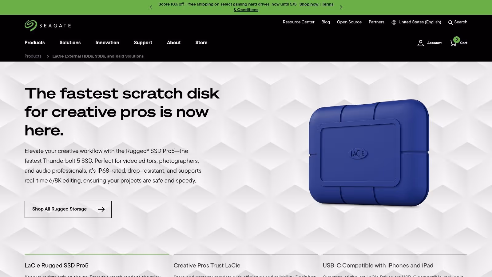 LaCie Rugged RAID Pro 4TB