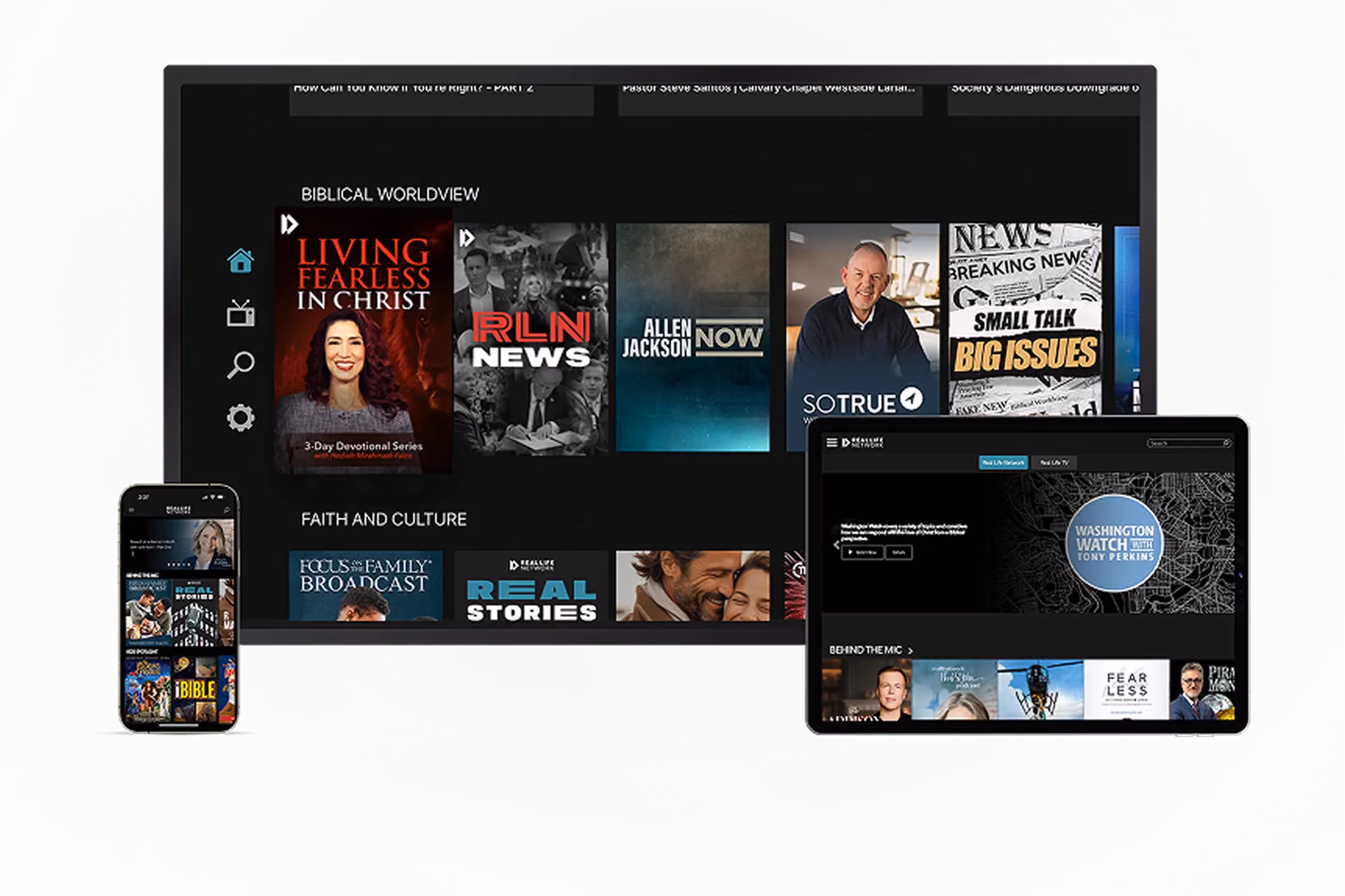Stream RLN on any device.