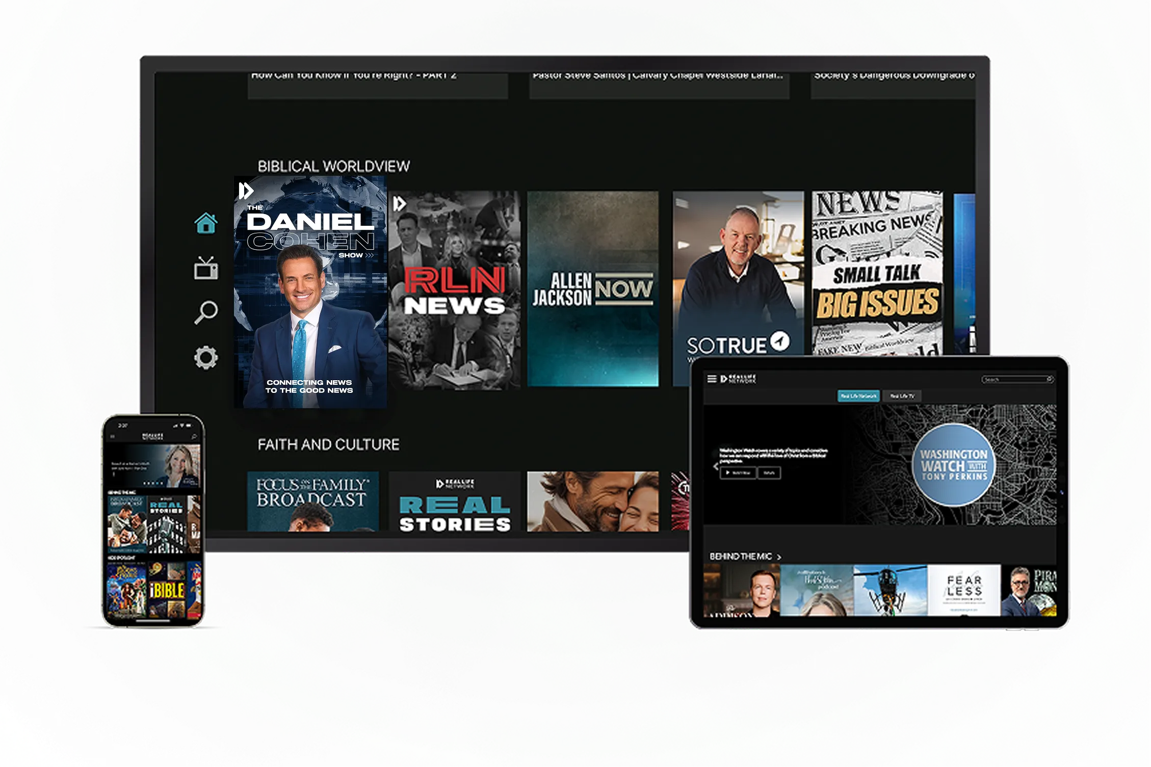Stream RLN on any device.