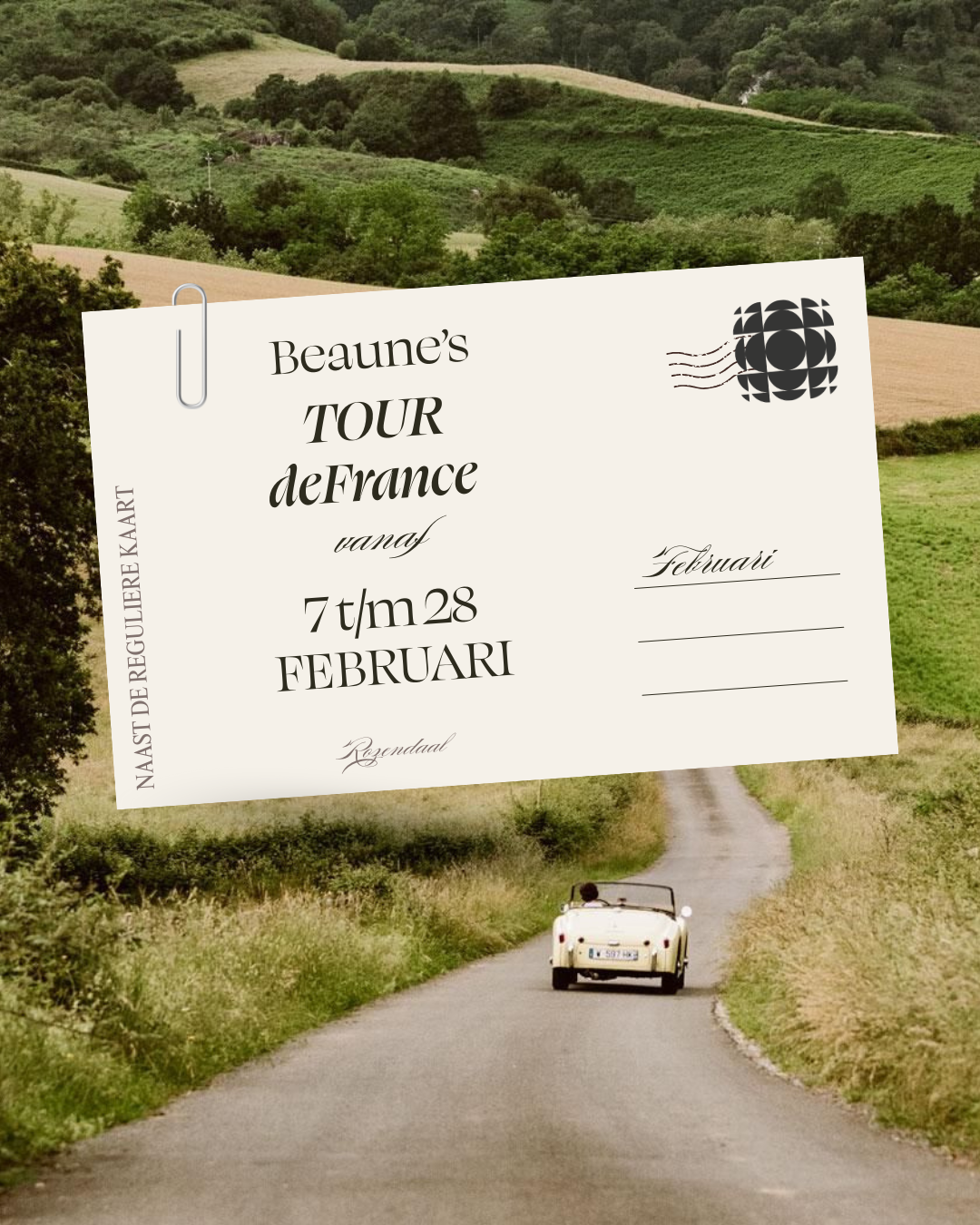 Tour de France: vijf gangen, vijf regio’s, één menu