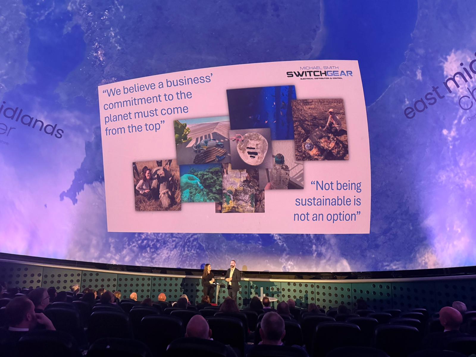 MSSL directors showcase King’s Award sustainability success at East Midlands Chamber event