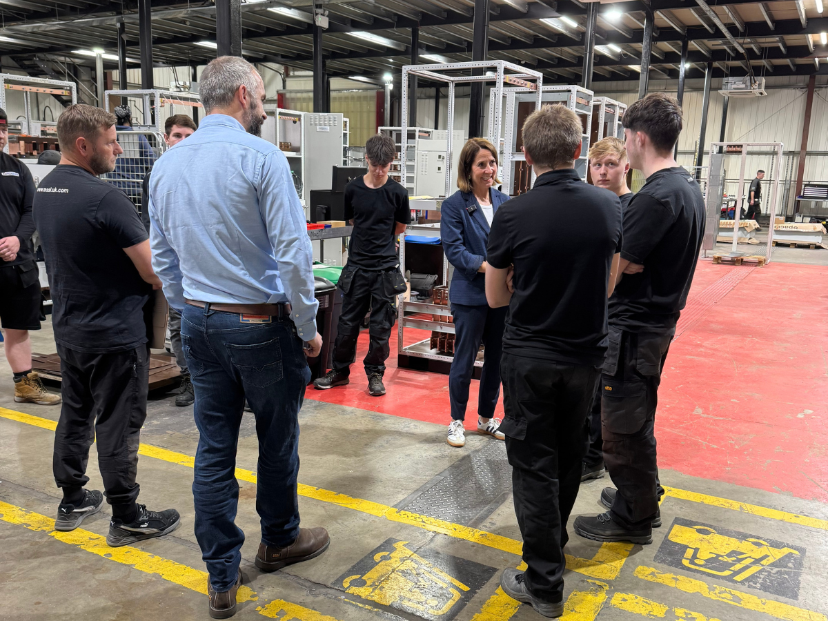 MSSL’s apprentices highlighted in interview with MP Liz Kendall