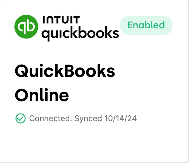 Quickbooks online and DonorDock Zapier connection image