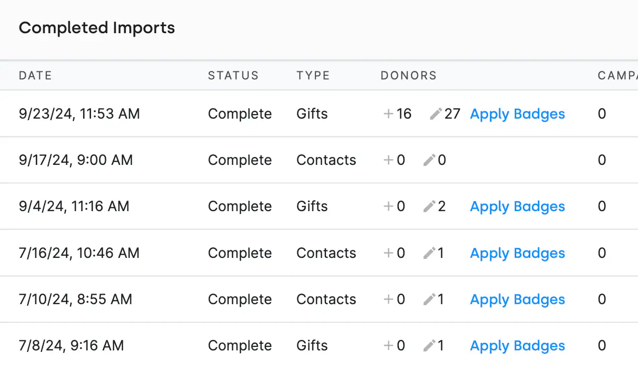 Desktop mockup of DonorDock