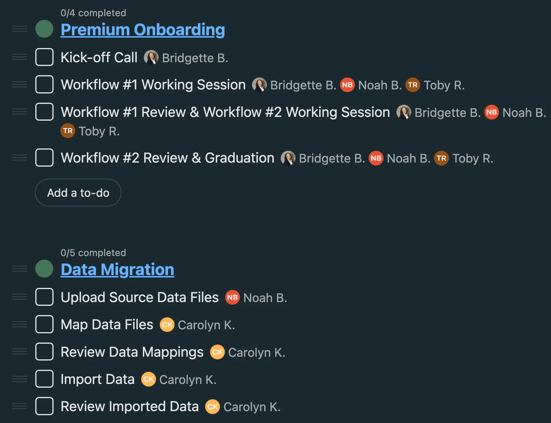 DonorDock Onboarding Checklist