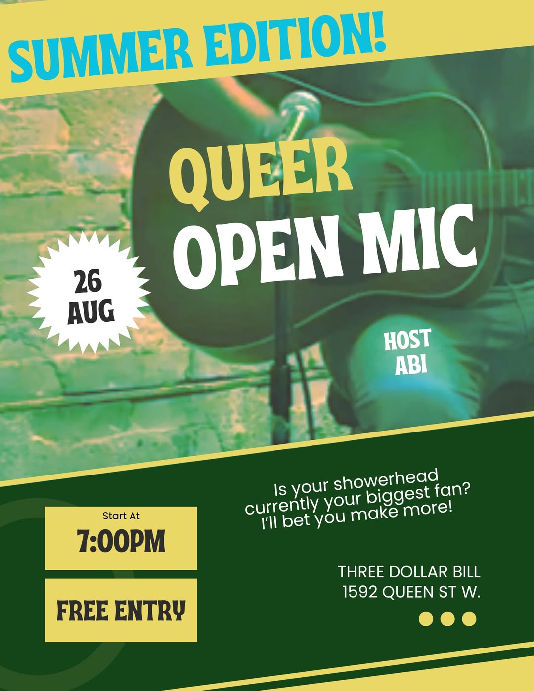 Queer Open Mic: Summer Edition