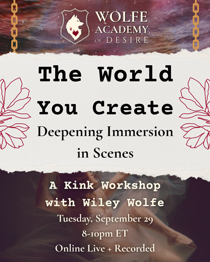 The World You Create: Deepening Immersion in Scenes