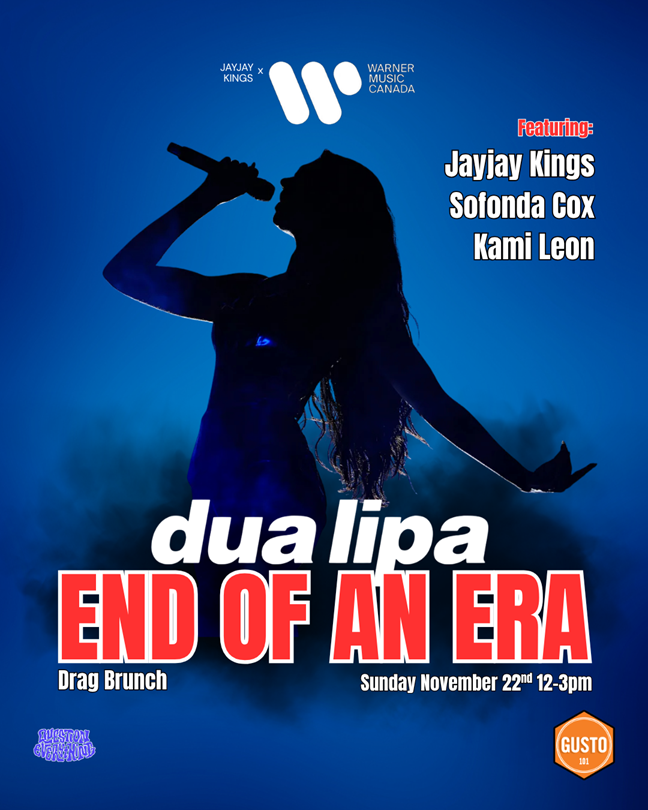 END OF AN ERA: A DUA LIPA Drag Brunch! @ Gusto 101