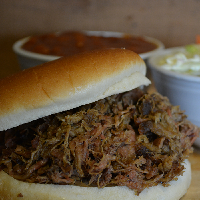 Chopped Brisket Sandwich 