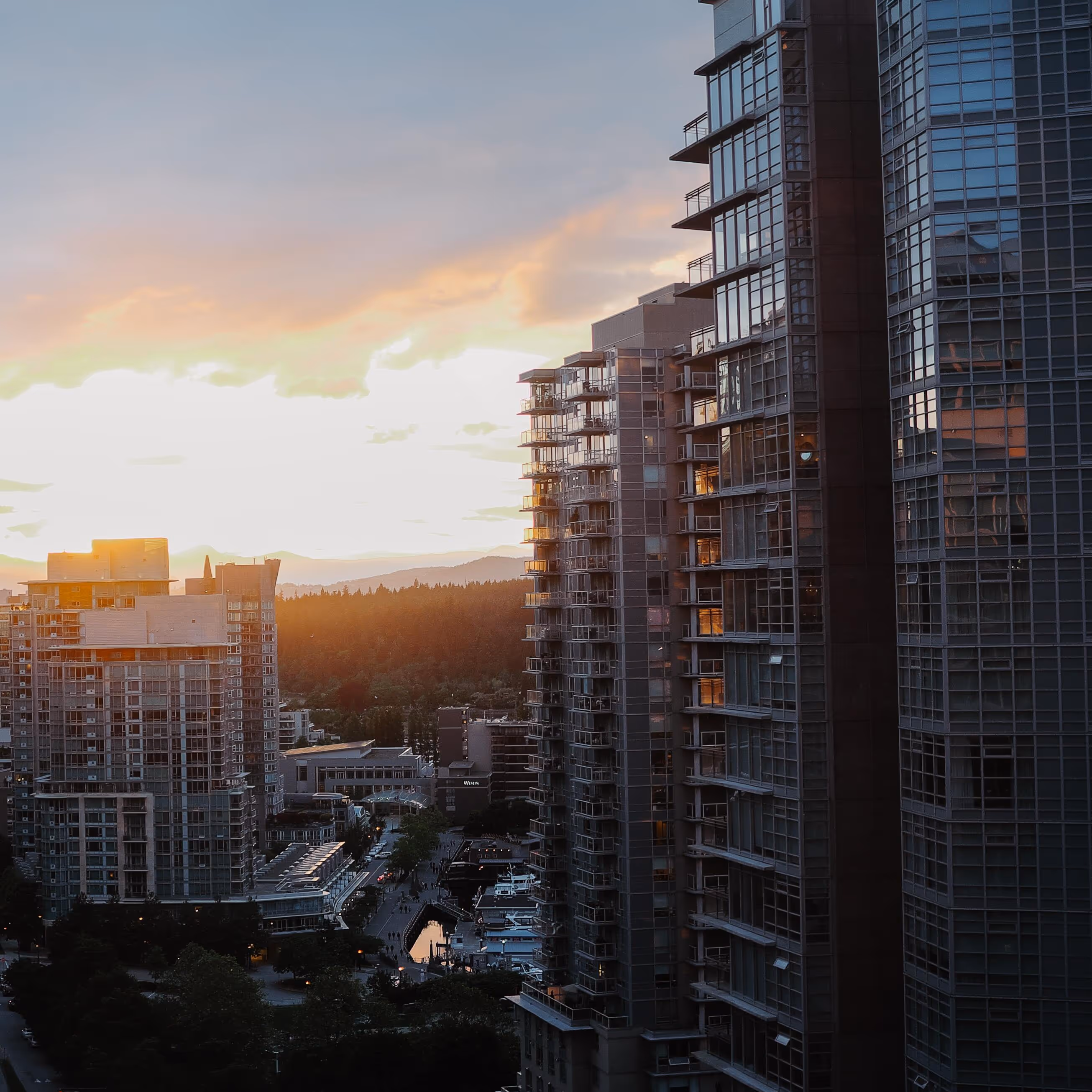 tall buildings