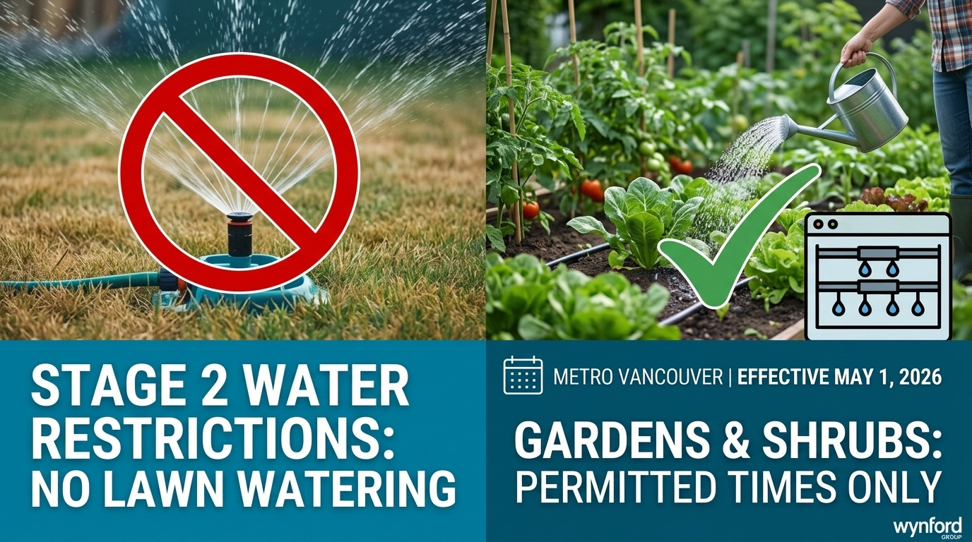 Metro Vancouver Stage 2 Water Restrictions: What Residents Need to Know