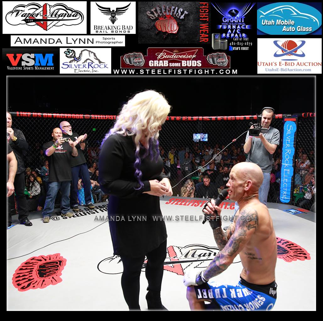 Matt running camera at Steel Fist event