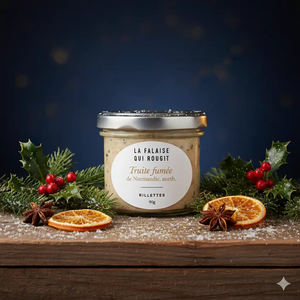 Rillettes truite fumée de Normandie à l'aneth