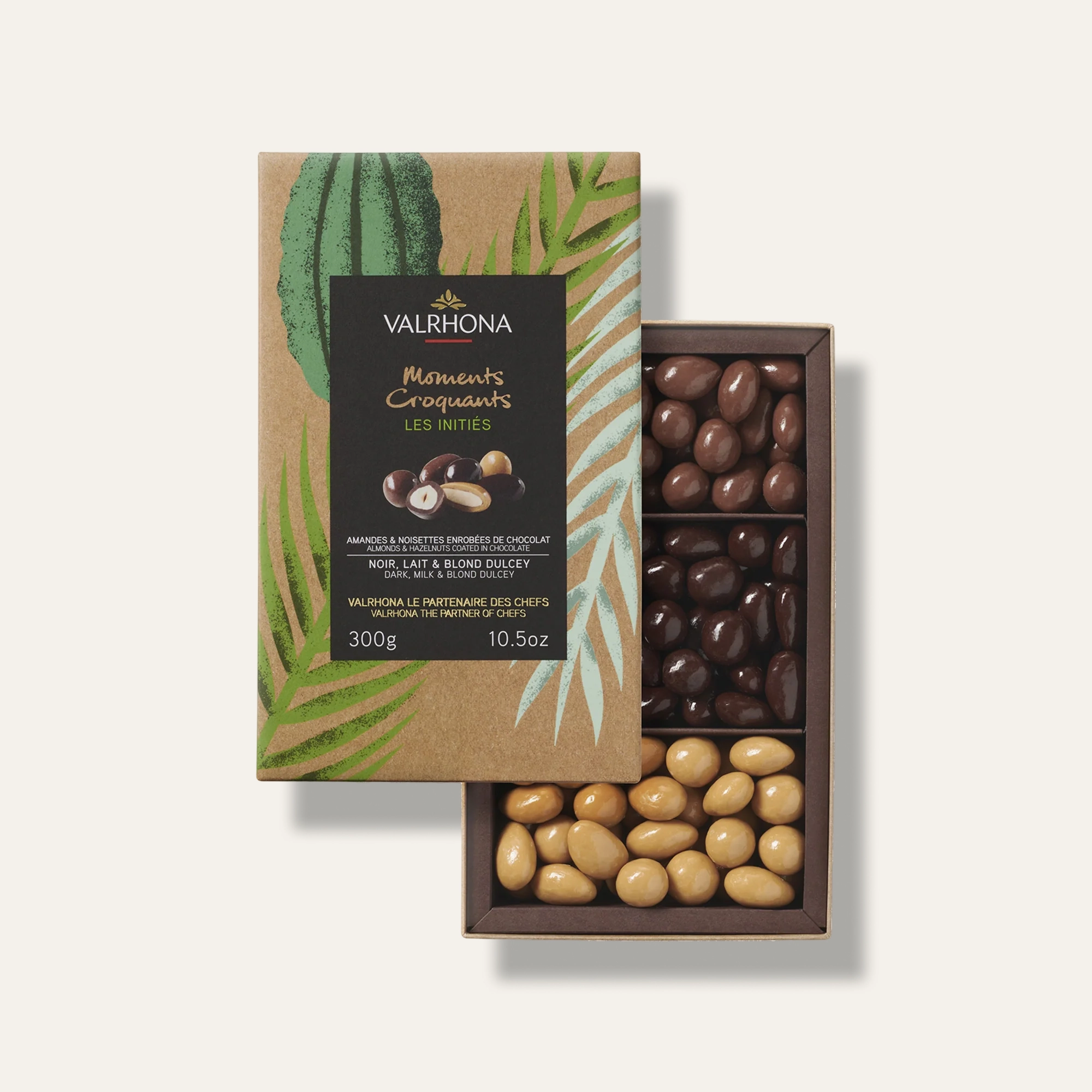 Coffret ''Les Initiés'' par Valrhona - Amandes et Noisettes