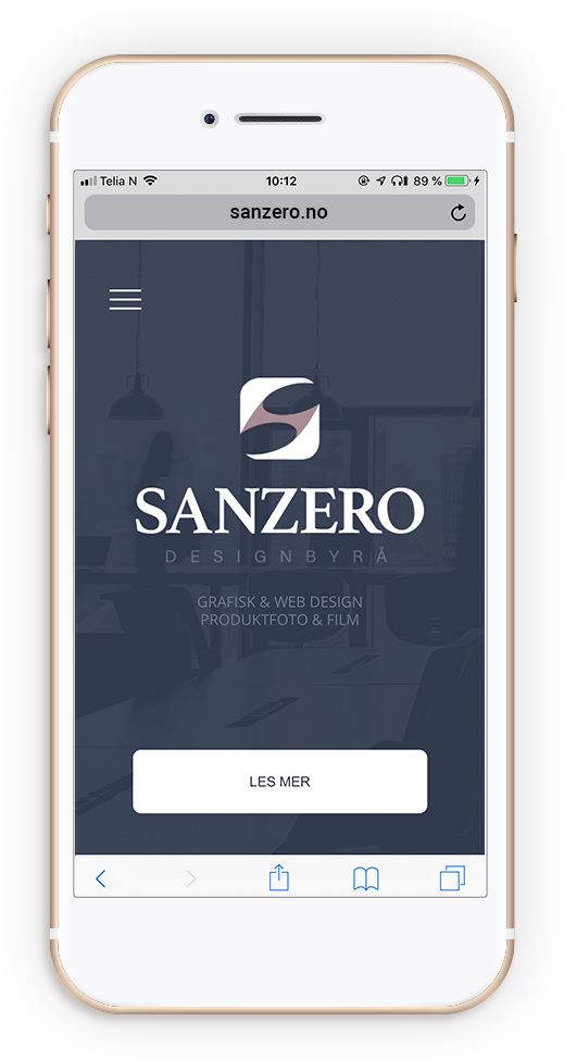 Mobil-design av Sanzero Designbyrå