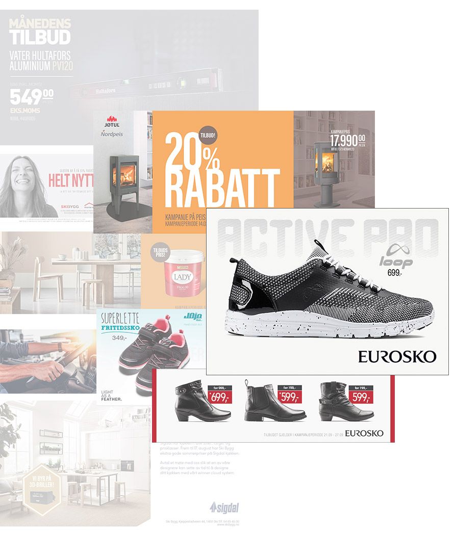 Digital annonser designet av Sanzero Designbyrå