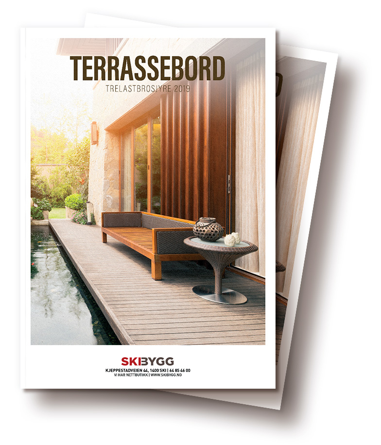 Brosjyre designet av Sanzero Designbyrå