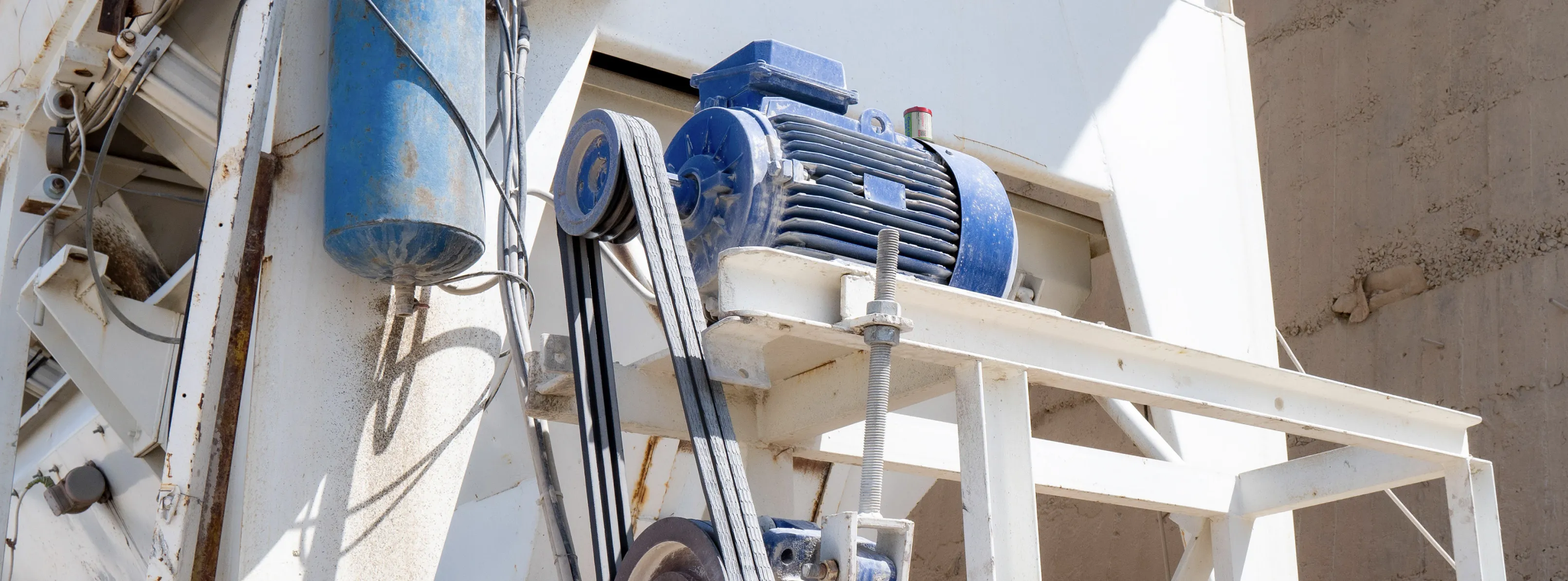 Optimale automatische Schmierung für die Bauindustrie.
