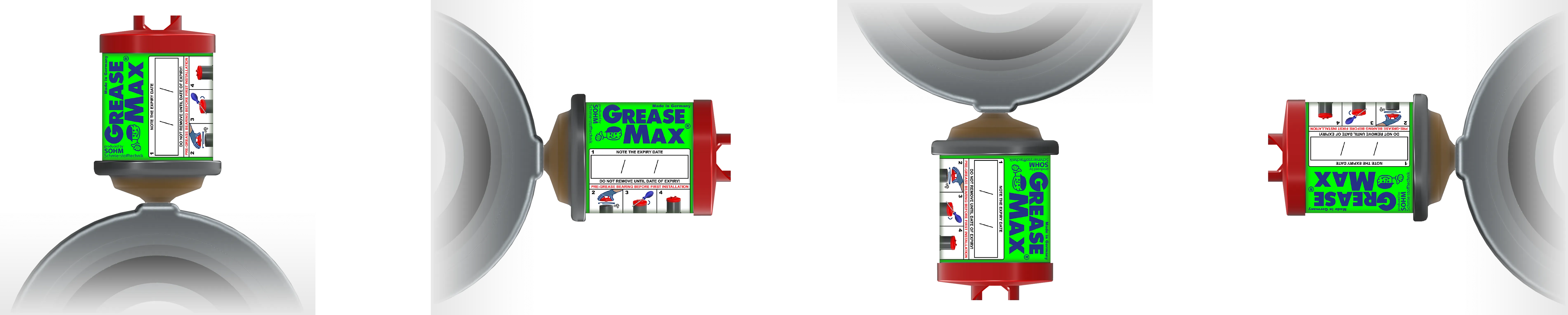 Montage Schmierstoffgeber