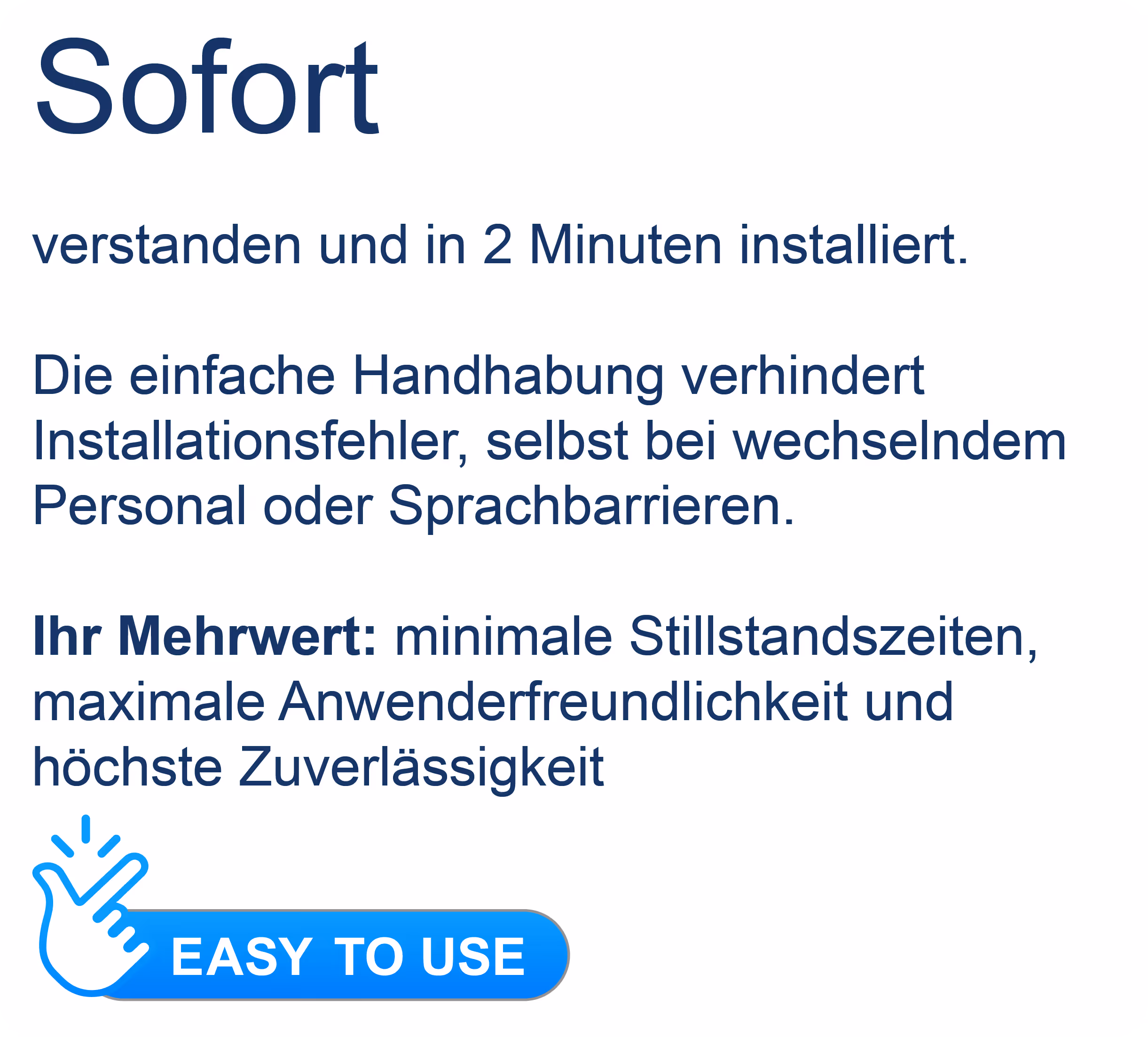 Icon zeigt den automatischen Schmierstoffgeber GREASEMAX® verstanden und in 2 Minuten installiert, ohne Schulungsaufwand