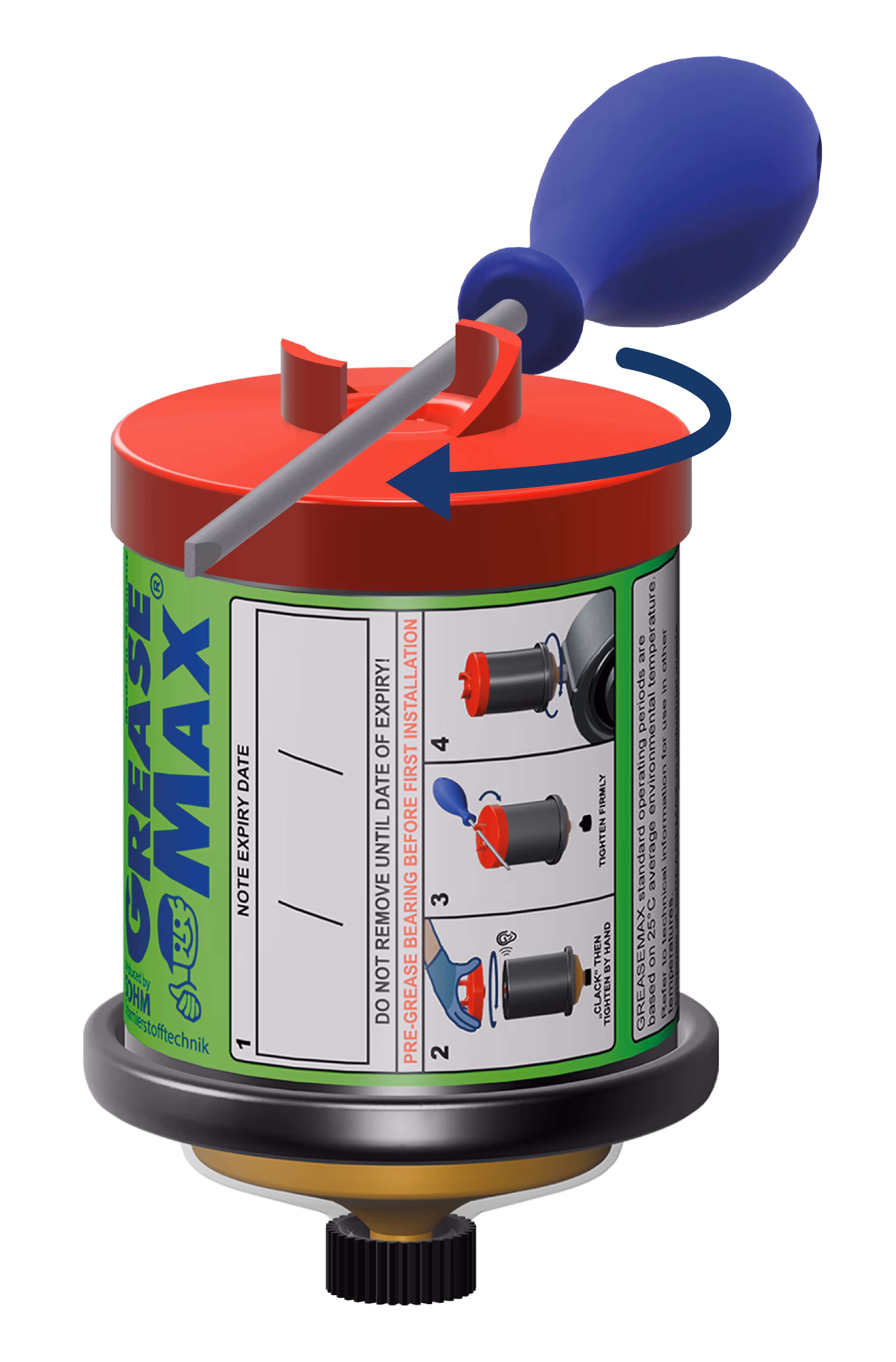 Startdeckel mit einem Werkzeug maximal festziehen