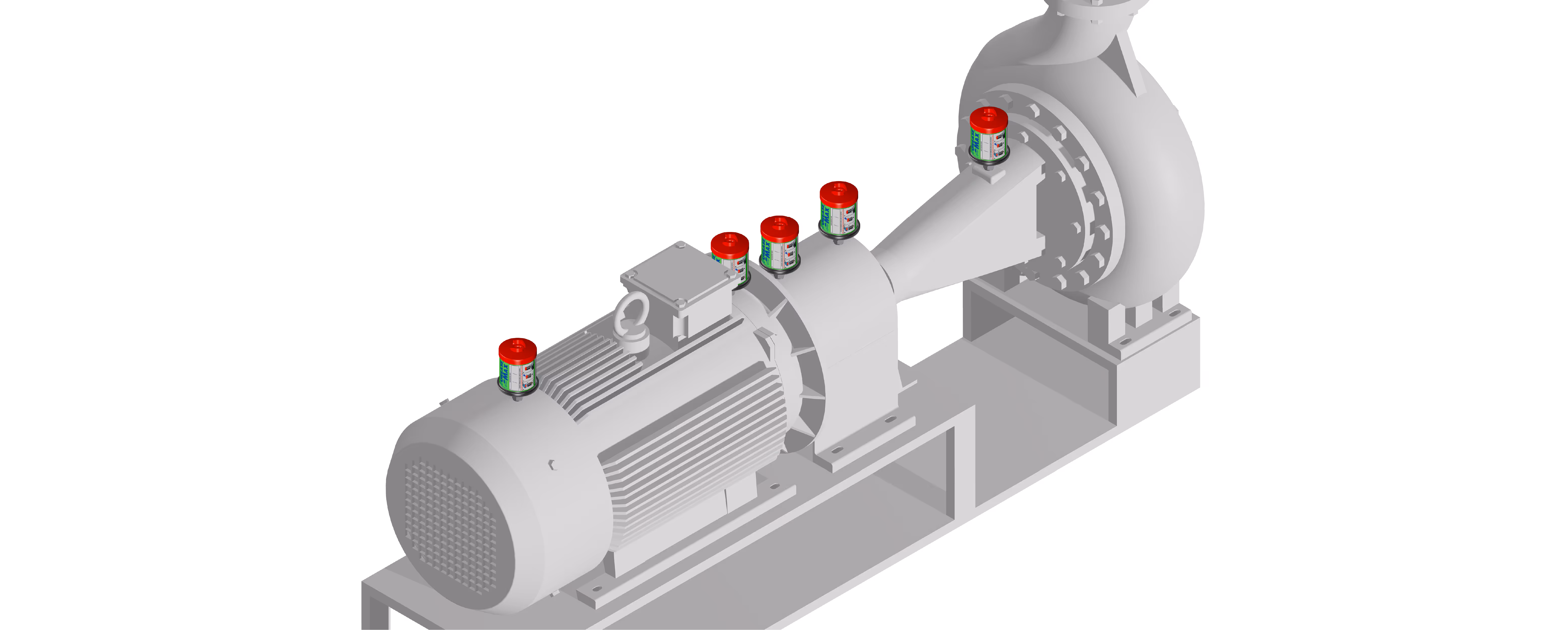 Schmierung für Pumpen