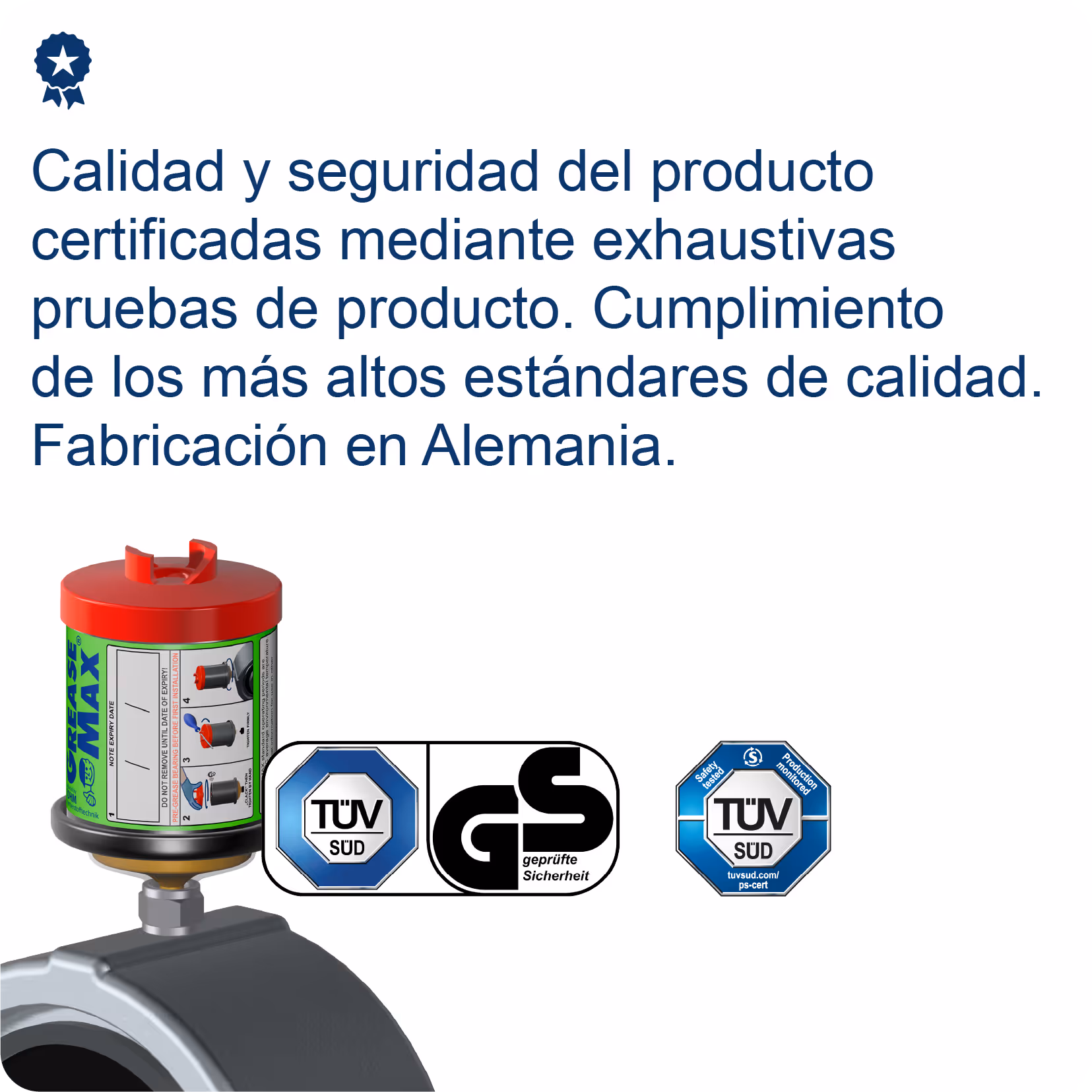 Schmierstoffgeber von GREASEMAX stehen für höchste Qualitätsstandards