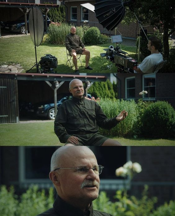 Interview setup from a summer production in Denver, CO