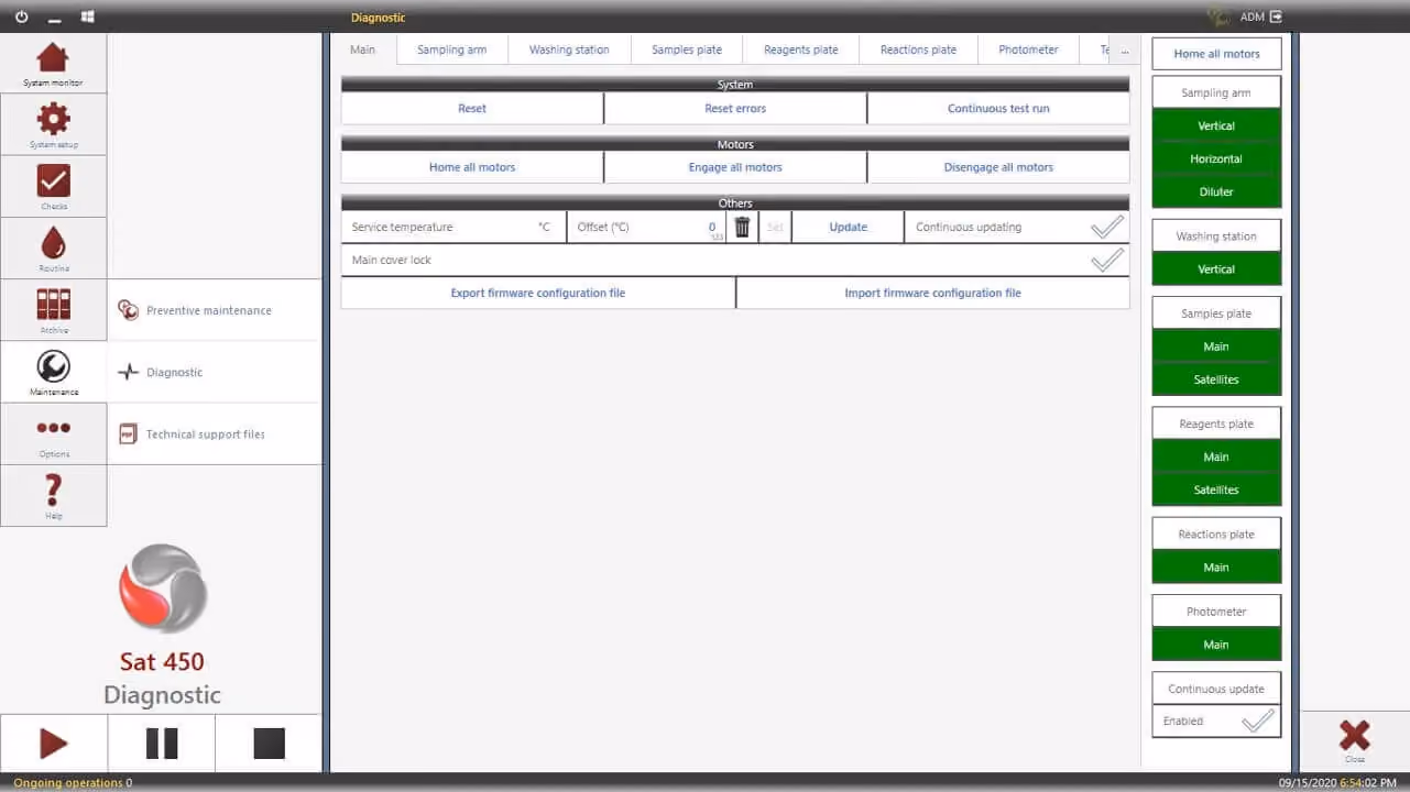 Diagnostic SW