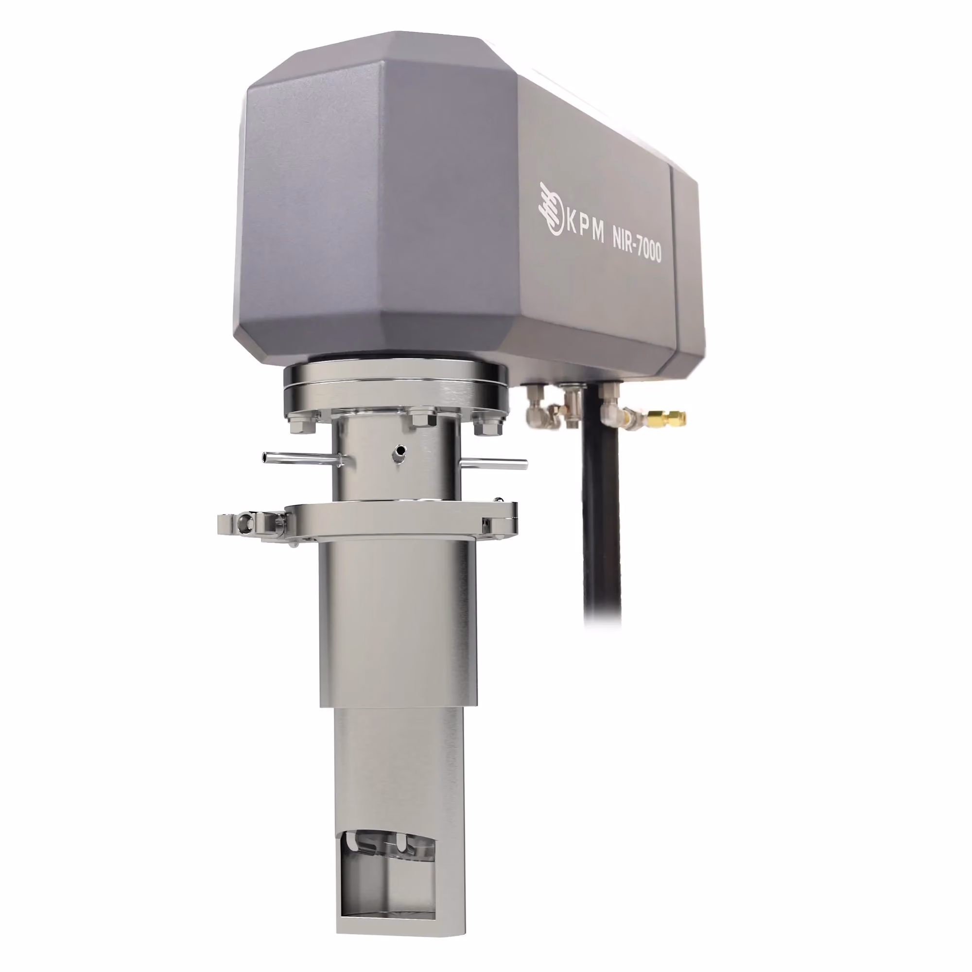 Snorkel Sampler: Designed to measure free falling powders/granules in chutes.