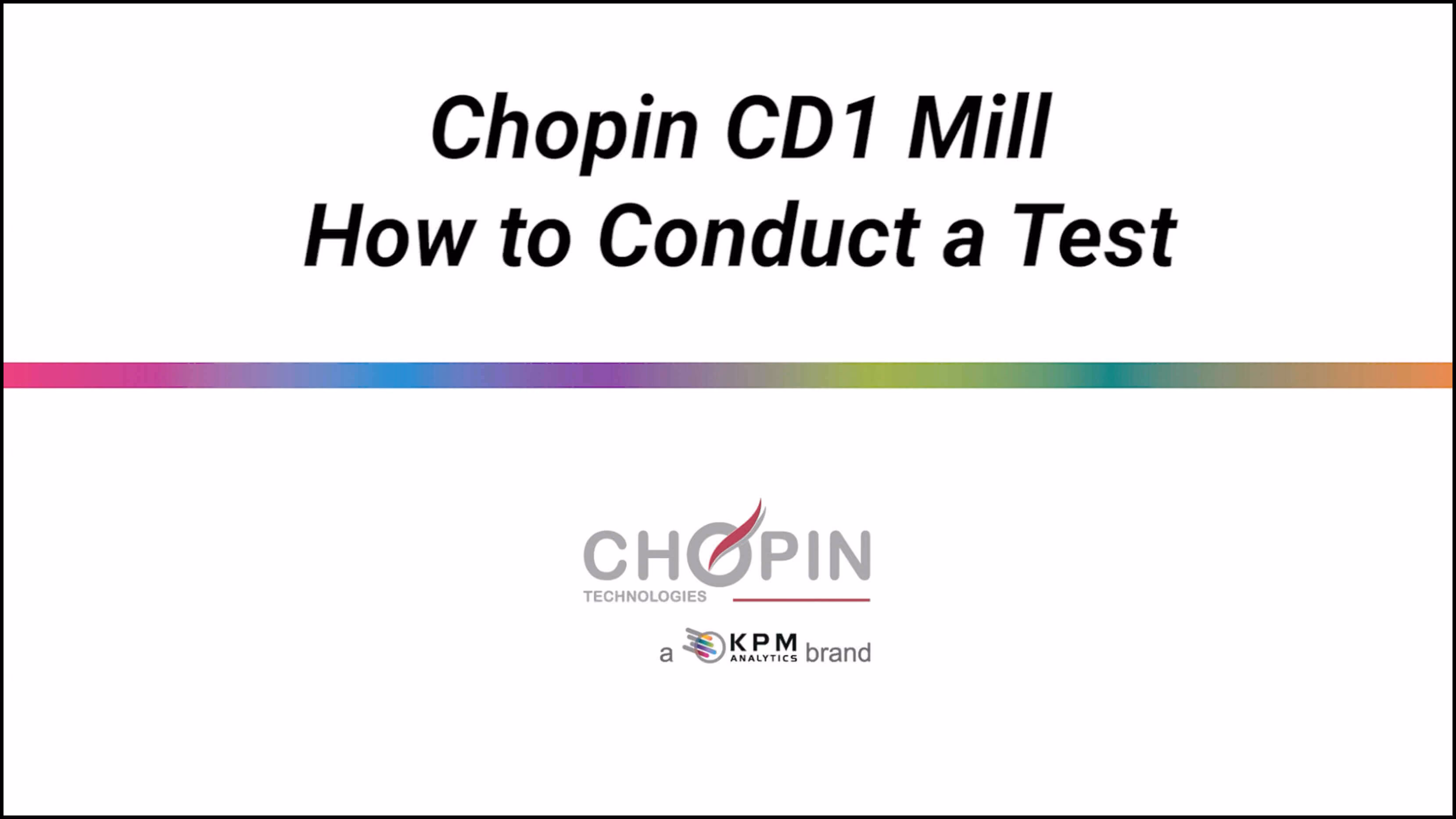 CHOPIN CD1-Fräse - So führen Sie einen Test durch