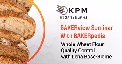 Whole wheat flour is a challenging ingredient to work with. In this seminar, Lena BOSC-BIERNE explains how, by understanding and taking into account its unique properties, and by implementing quality control with the right equipment, you can rise to the whole wheat challenge.